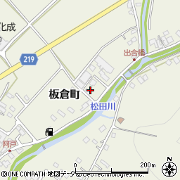 栃木県足利市板倉町56周辺の地図