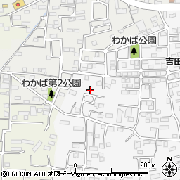 群馬県前橋市箱田町176-14周辺の地図