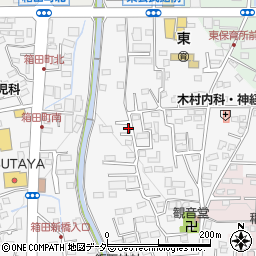 群馬県前橋市箱田町501-2周辺の地図