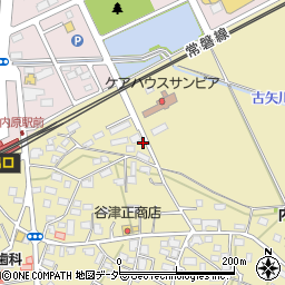 茨城県水戸市内原町97-2周辺の地図