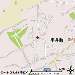 栃木県栃木市平井町831周辺の地図