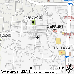 群馬県前橋市箱田町232周辺の地図