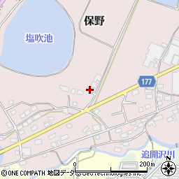 長野県上田市保野282周辺の地図