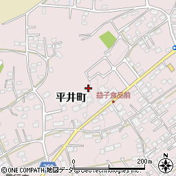 栃木県栃木市平井町491周辺の地図