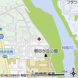 群馬県前橋市小相木町670周辺の地図