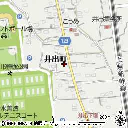 群馬県高崎市井出町1729周辺の地図