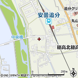 長野県安曇野市穂高北穂高3047周辺の地図