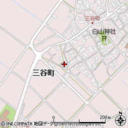 石川県小松市三谷町ヲ周辺の地図