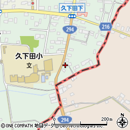 栃木県真岡市久下田506-1周辺の地図