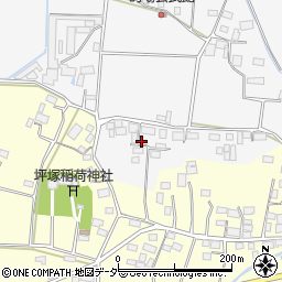 栃木県下野市下坪山601周辺の地図