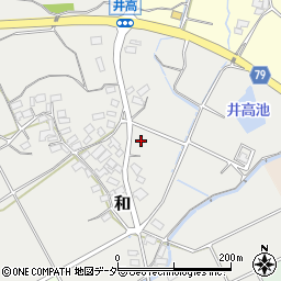長野県東御市和8494周辺の地図