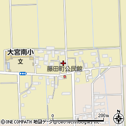 栃木県栃木市藤田町415周辺の地図