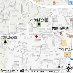 群馬県前橋市箱田町216周辺の地図