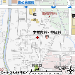 群馬県前橋市箱田町466周辺の地図