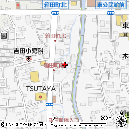 群馬県前橋市箱田町381周辺の地図