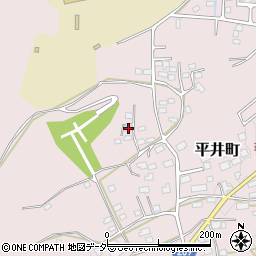 栃木県栃木市平井町833周辺の地図