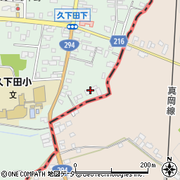 栃木県真岡市久下田503周辺の地図