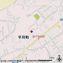 栃木県栃木市平井町498周辺の地図