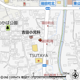 群馬県前橋市箱田町393周辺の地図