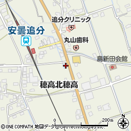 長野県安曇野市穂高北穂高2989周辺の地図