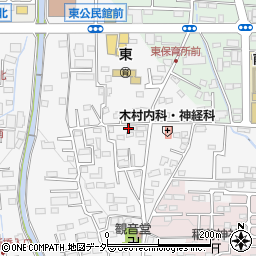 群馬県前橋市箱田町465周辺の地図