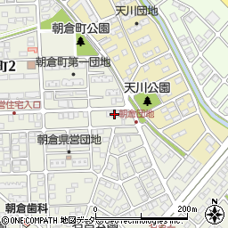読売センター　前橋二子山周辺の地図