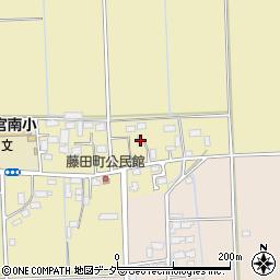 栃木県栃木市藤田町417周辺の地図