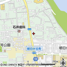 群馬県前橋市小相木町601周辺の地図