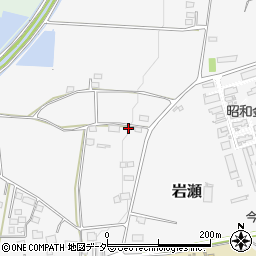 茨城県桜川市岩瀬1280周辺の地図