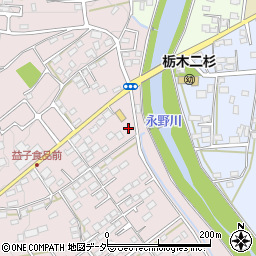 栃木県栃木市平井町115周辺の地図