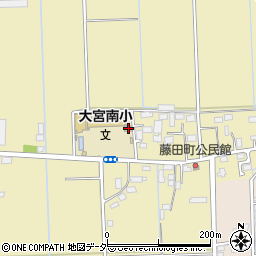 栃木県栃木市藤田町135周辺の地図