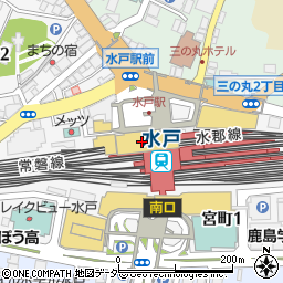 みずほ銀行水戸駅 ａｔｍ 水戸市 銀行 Atm の住所 地図 マピオン電話帳