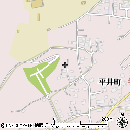 栃木県栃木市平井町824周辺の地図