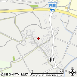 長野県東御市和8420周辺の地図