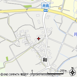 長野県東御市和8464周辺の地図