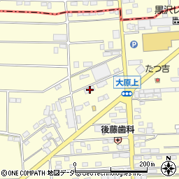 群馬県太田市大原町1166-2周辺の地図