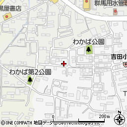 群馬県前橋市箱田町181-7周辺の地図