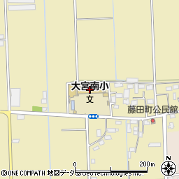 栃木県栃木市藤田町137周辺の地図
