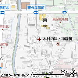 群馬県前橋市箱田町612周辺の地図