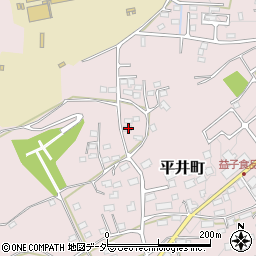 栃木県栃木市平井町839周辺の地図