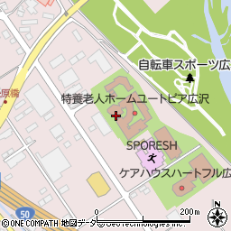 リバーサイド広沢周辺の地図