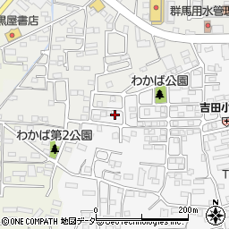 群馬県前橋市箱田町183-17周辺の地図