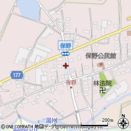 長野県上田市保野232周辺の地図