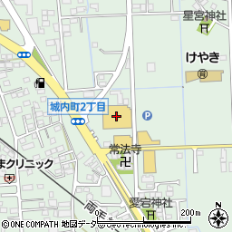 株式会社ヤオハン　城内店周辺の地図