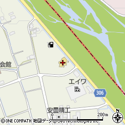 長野県安曇野市穂高北穂高2850周辺の地図