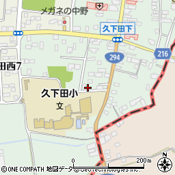 栃木県真岡市久下田515周辺の地図