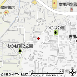 群馬県前橋市箱田町183-19周辺の地図