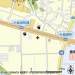 群馬県前橋市小島田町64周辺の地図