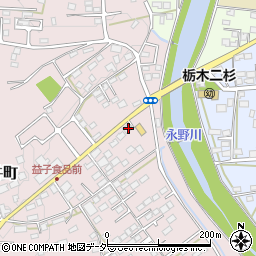 栃木県栃木市平井町110周辺の地図