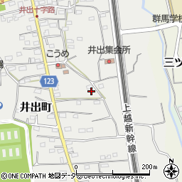 群馬県高崎市井出町252周辺の地図